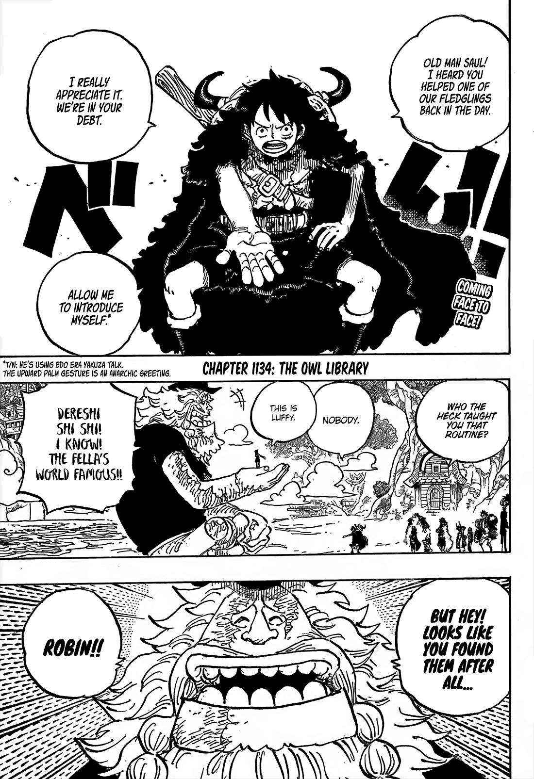 One Piece Chapter 1134 image 04